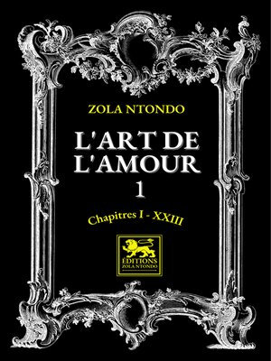 cover image of L'art de l'amour 1